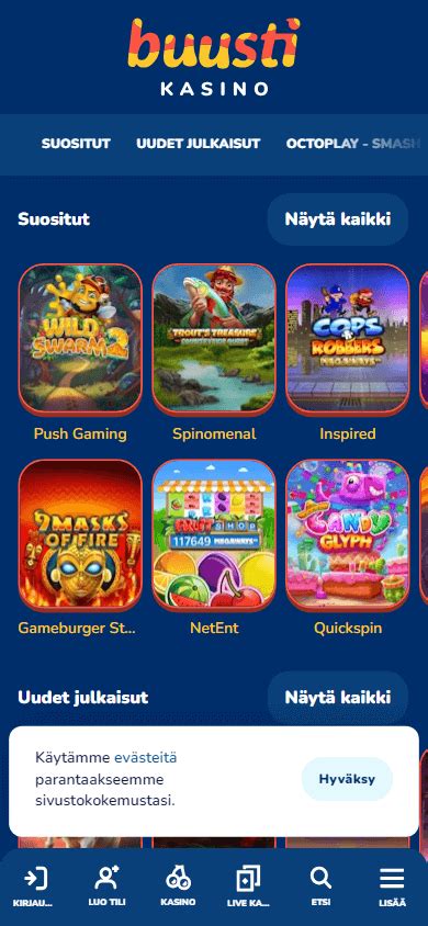 Buusti Casino Review .